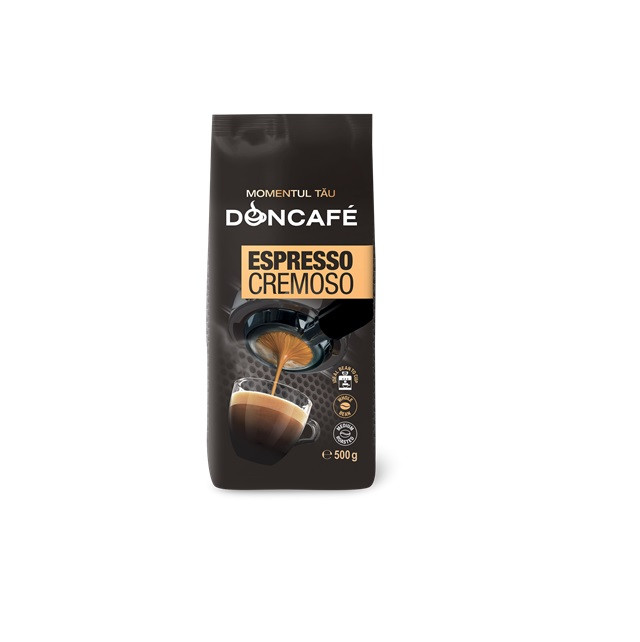 Cafea boabe prajita Doncafe Espresso Cremoso, 500g