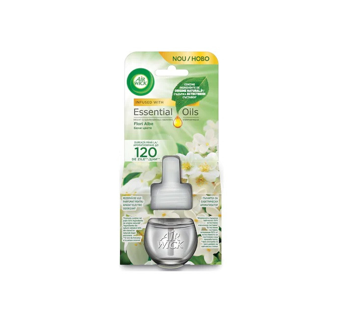 Rezerva odorizant de camera electric Air Wick Mystical Garden, 19 ml - imagine 3