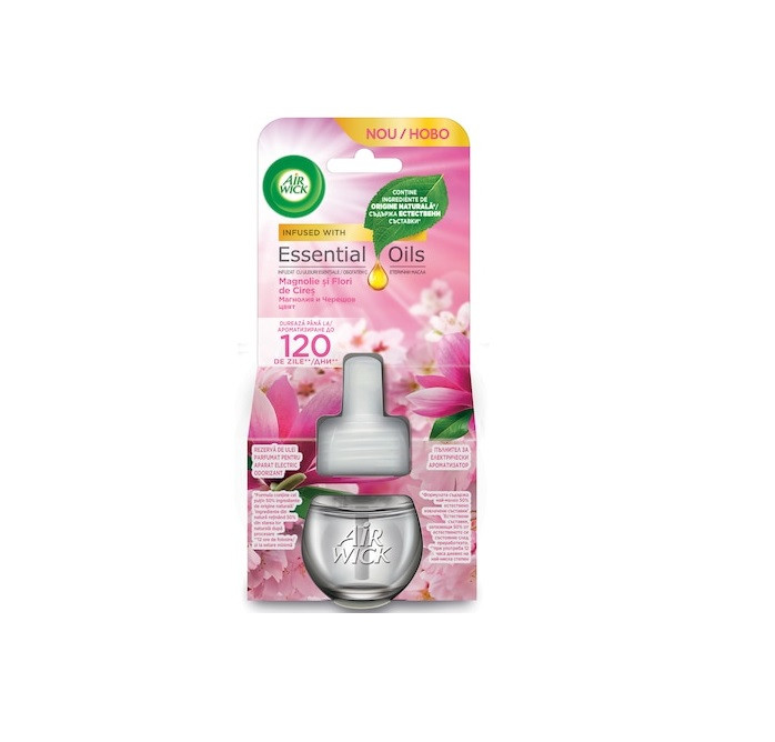 Rezerva odorizant de camera electric Air Wick Mystical Garden, 19 ml - imagine 5