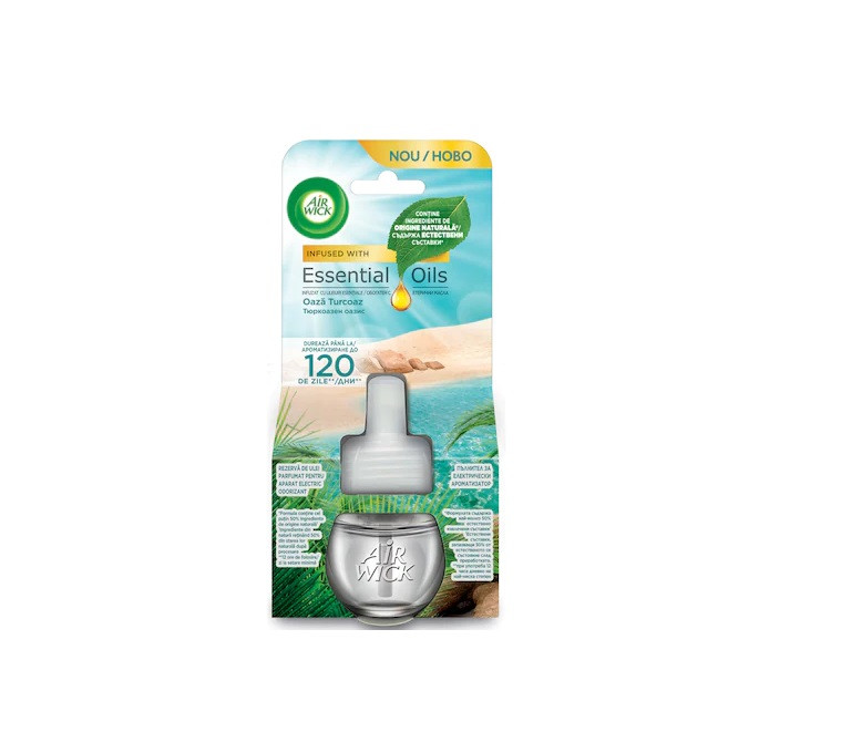Rezerva odorizant de camera electric Air Wick Mystical Garden, 19 ml - imagine 7